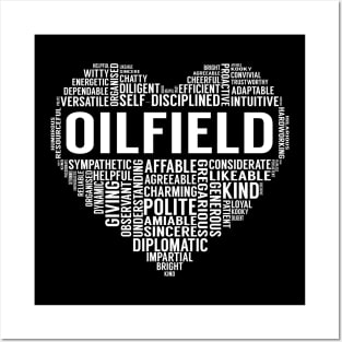 Oilfield Heart Posters and Art